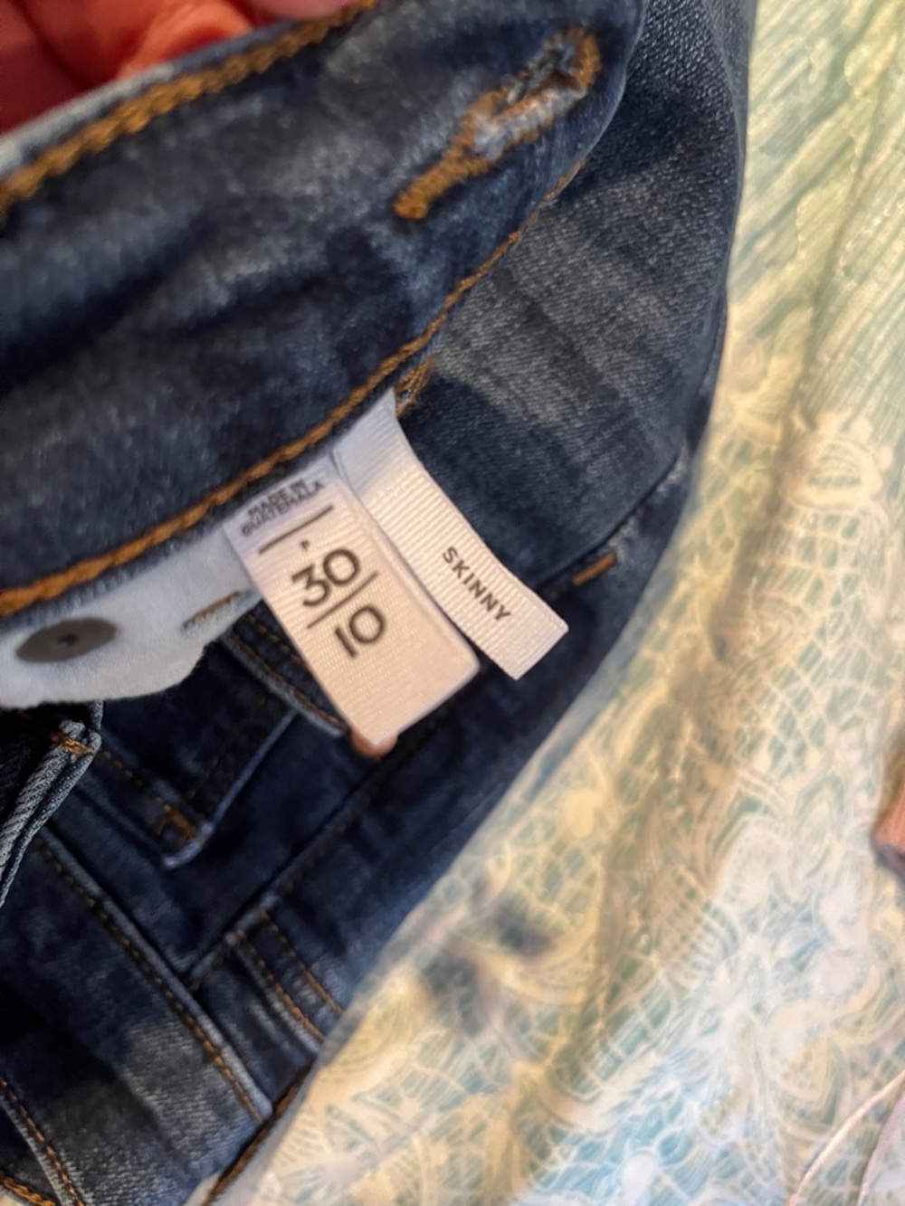 LOFT Indigo Wash Skinny Jeans - Picture 3 of 4